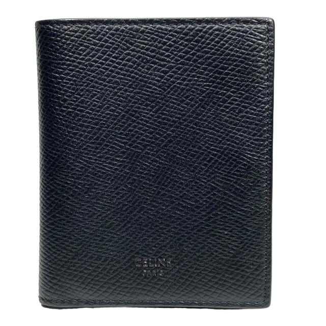 CELINE セリーヌ コンパクトウォレット ブラック 黒 二つ折り財布