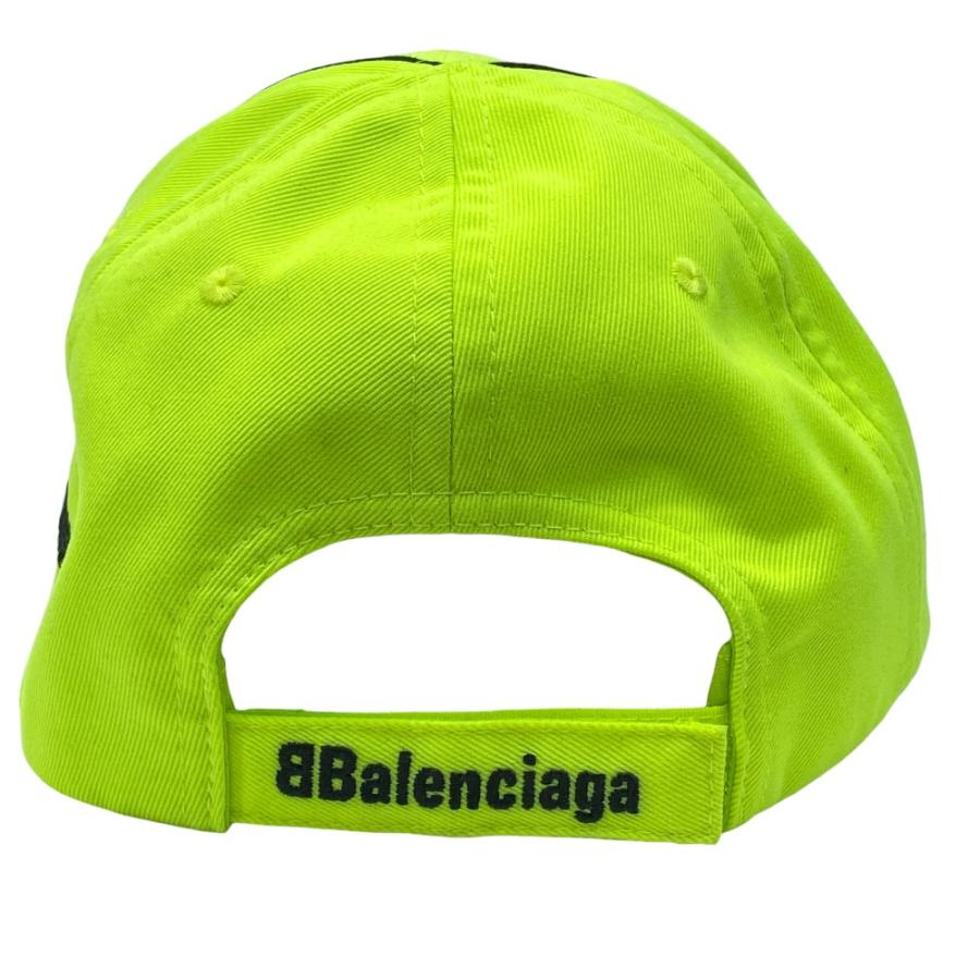 【美品】BALENCIAGA バレンシアガ キャップ 帽子 ロゴ刺繍 グリーン BALENCIAGA（バレンシアガ） 未使用 Paris Soccer Cap ベースボール