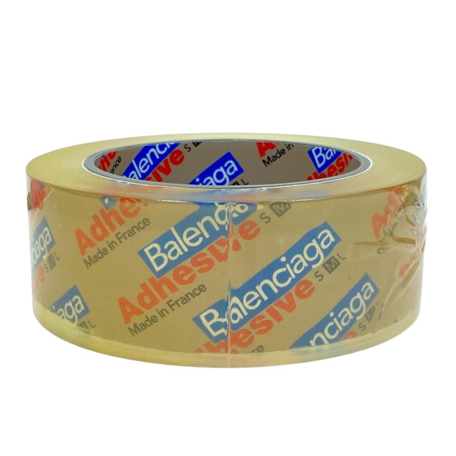 希少 未使用 バレンシアガ Gaffer Bangle ガッファー バングル ブレスレット テープデザイン  ロゴ 804365TZ01R2584 M BALENCIAGAの画像
