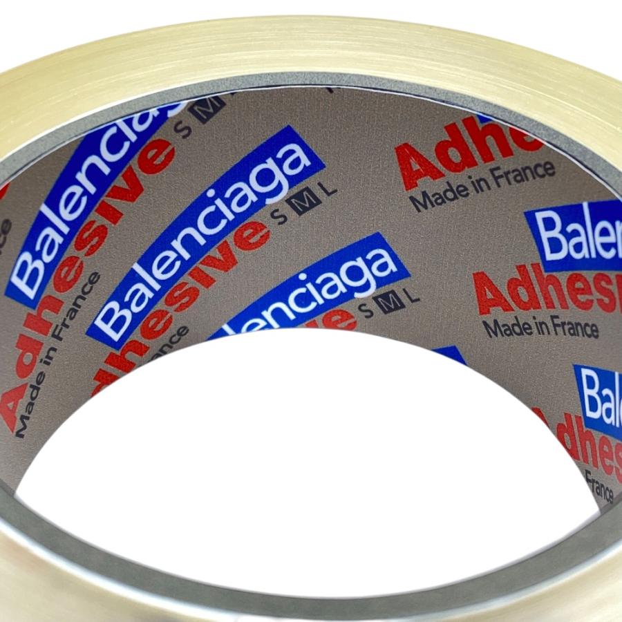 希少 未使用 バレンシアガ Gaffer Bangle ガッファー バングル ブレスレット テープデザイン  ロゴ 804365TZ01R2584 M BALENCIAGAの画像