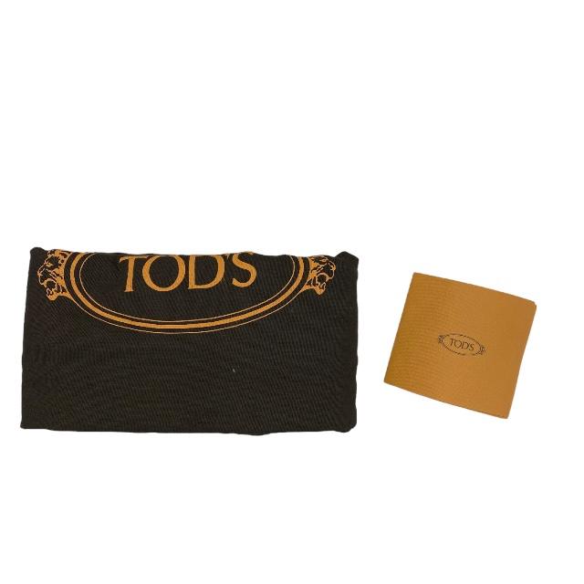 激レア・美品✨TOD'S トッズ ロゴ トートバッグ 極上レザー 肩掛け 大容量 TOD'S トッズ SACCA Mini T Timeless Tote Bag サッカ トート