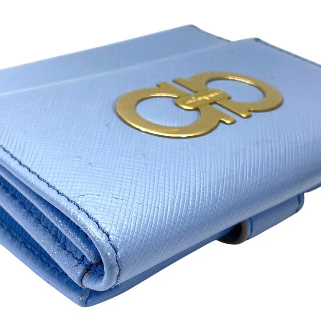 FERRAGAMO Salvatore Ferragamo フェラガモ ダブルガンチーニ 財布 二