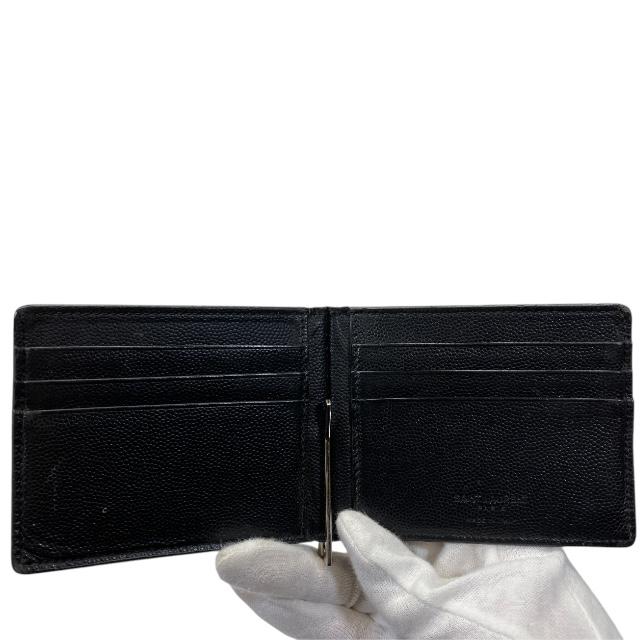 サンローラン　サンローランパリ　カサンドラ　お札入れ　マネークリップ　二つ折り SAINT LAURENT PARIS サン ローラン パリ YSL イブサンローラン