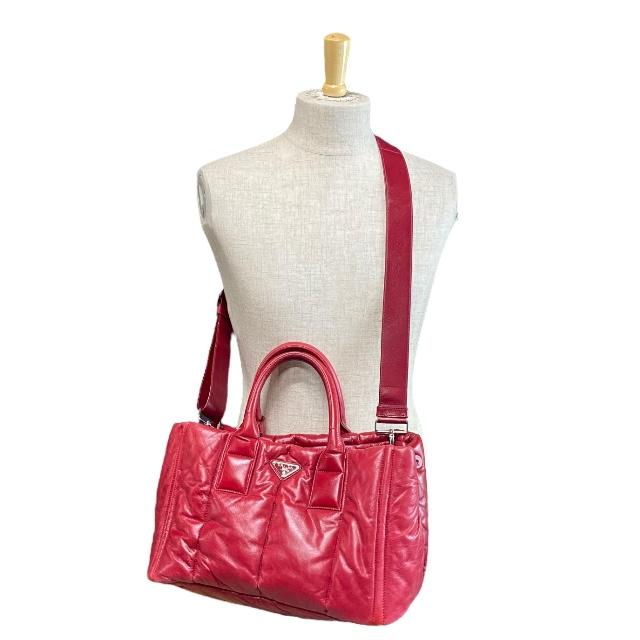 PRADA プラダ BN2653 ナッパボンバー 2way ハンドバッグ ショルダー 