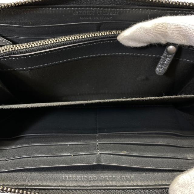 希少✨ブルネロクチネリ モニーレ装飾ロングウォレット 長財布 ラウンドジップ 希少✨ブルネロクチネリ モニーレ装飾ロングウォレット 長財布