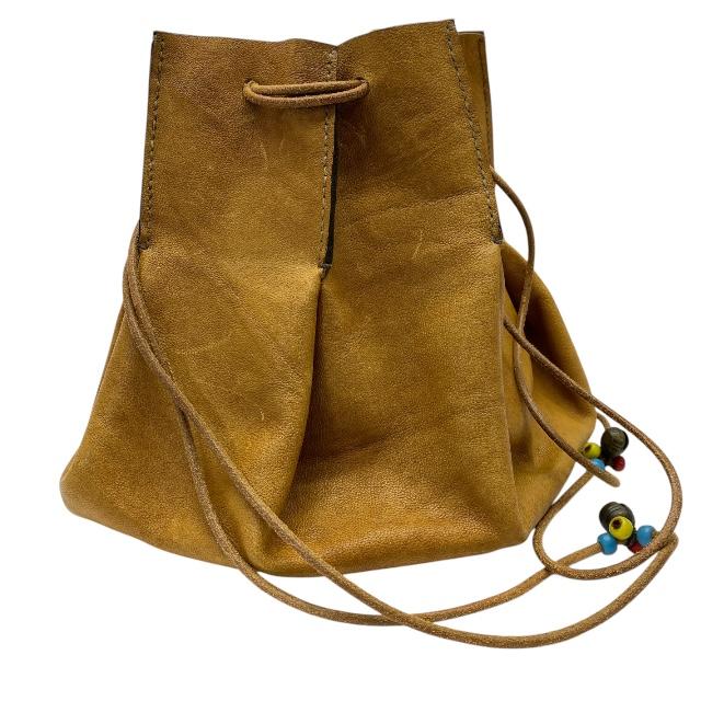 Henry cuir アンリークイール tipi ショルダー付き ハンドバッグ 中古・古着通販】HENRY CUIR (アンリークイール) ショルダーバッグ