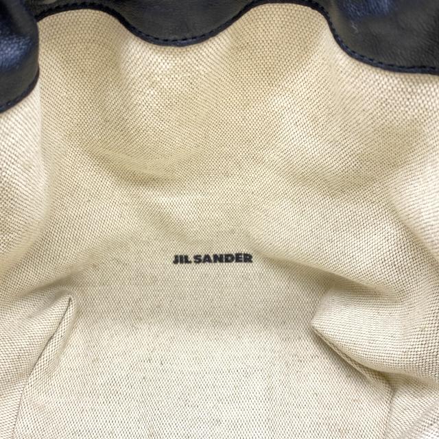 JIL SANDER ジルサンダー 　ドローストリングベージュ JIL SANDER（ジルサンダー） ドローストリング ショルダーバッグ