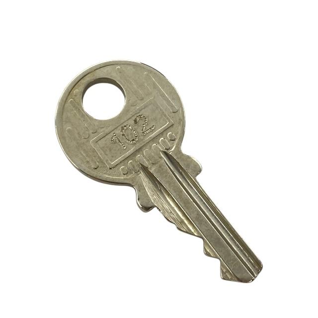 HERMES エルメス カデナ パドロック 鍵 キー NO.102 シルバー