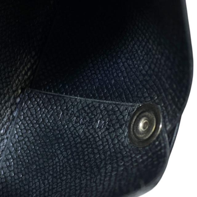 【未使用級】エルメス バスティア ブラック ヴォーエプソン HERMES HERMES（エルメス） コインケース BASTIA VERSO バスティア ヴェルソ