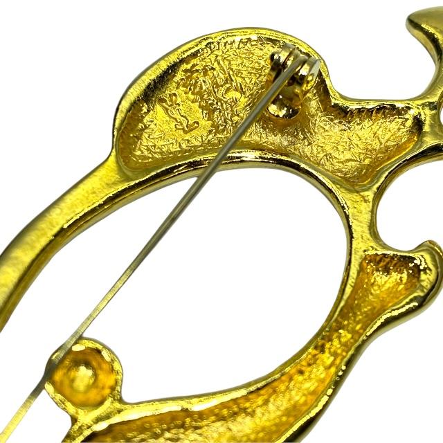 SAINT LAURENT イブサンローラン ブローチ ピンブローチ アクセサリー 