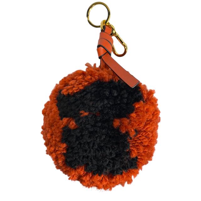 LOEWE ロエベ キーホルダー ミディアム ポンポンチャーム キーリング