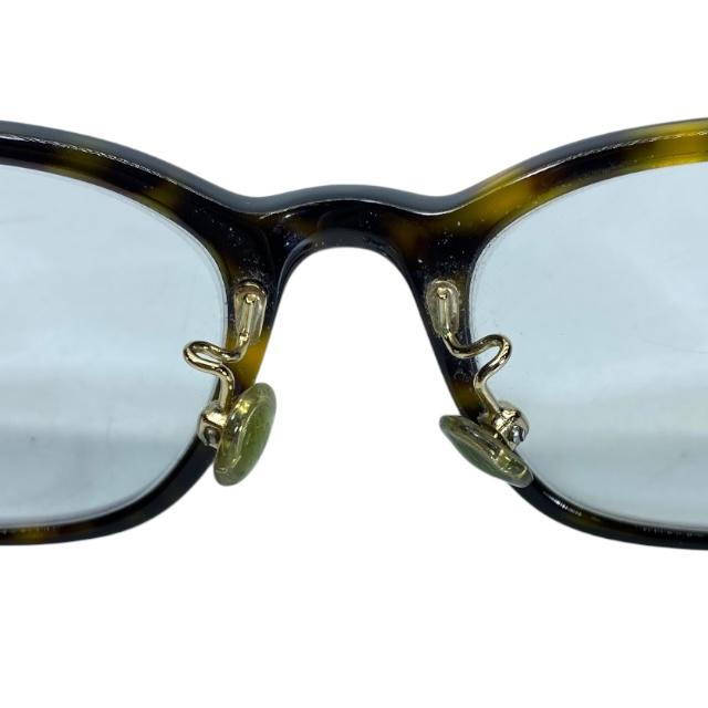 Moncler モンクレール ML5116-D 052 49□19 145 メガネ 眼鏡 アイウェア アクセサリー 小物 ロゴ プラスチック べっ甲 度有｜econext｜06