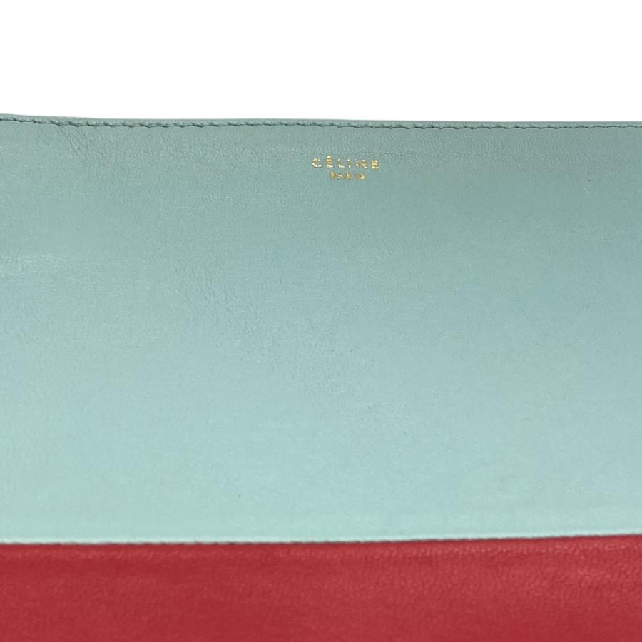 CELINE セリーヌ クラッチバッグ　バイカラー　ポーチ CELINE（セリーヌ） バイカラー ソロ クラッチバッグ セカンドバッグ