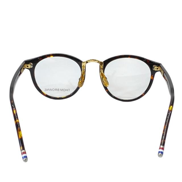正規品-THOM BROWNE（トムブラウン）サングラス THOM BROWNE トム・ブラウン TB-008B-T68 50□20 145 サングラス