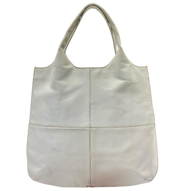 美品　HIROFU　ヒロフ　40周年記念　トートバッグ　レザー　白　肩掛け◎ HIROFU（ヒロフ） バッグ ハンドバッグ トートバッグ 手持ち鞄 肩掛け