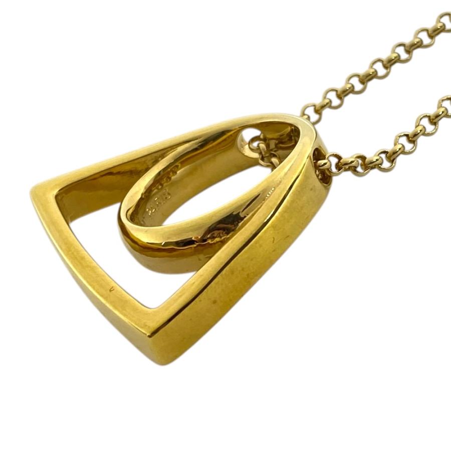 フィリップオーディベール ロング ネックレス ペンダント リングモチーフ アクセサリー ゴールド PHILIPPE AUDIBERT_5