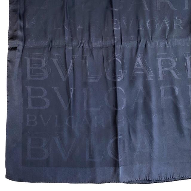 BVLGARI（ブルガリ） BULGARI ロングストール ショール スカーフ ロゴ