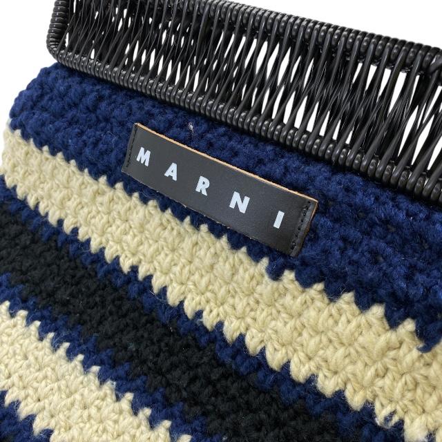 MARNI（マルニ） マーケット トートバッグ ハンドバッグ ロゴ