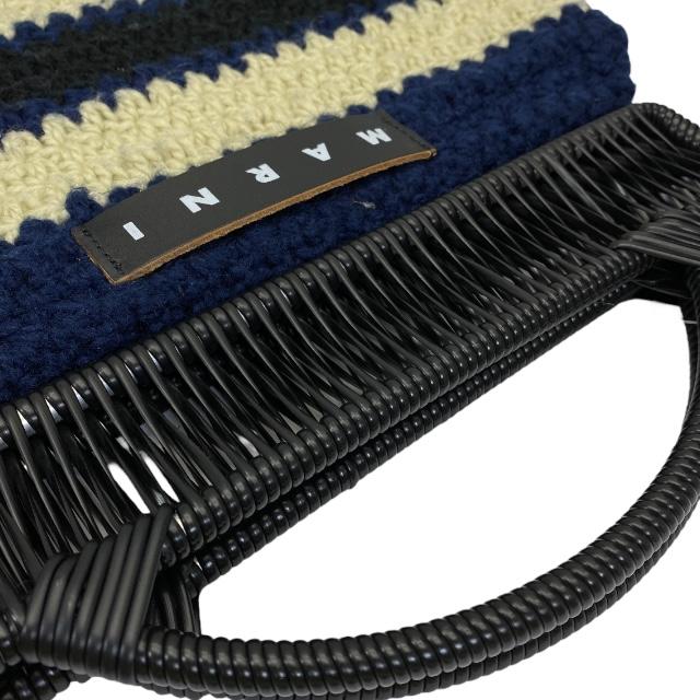MARNI（マルニ） マーケット トートバッグ ハンドバッグ ロゴ