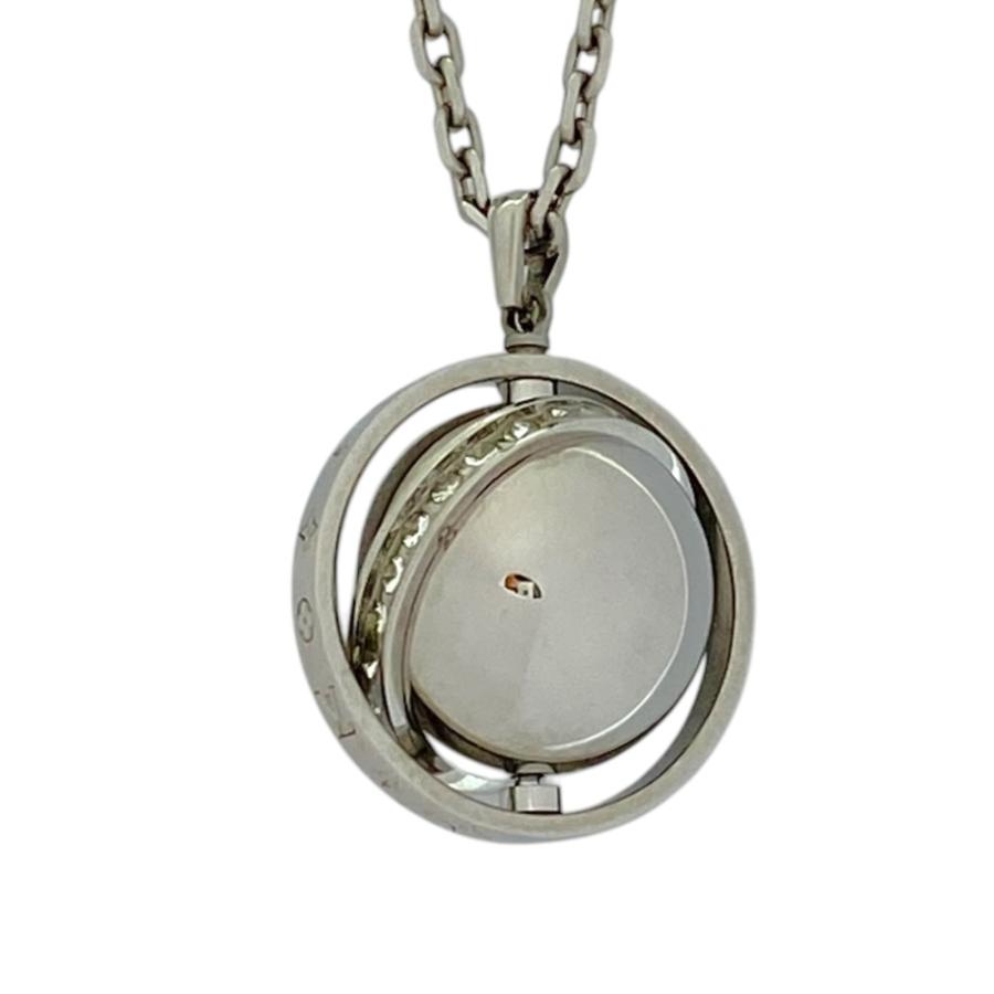 ルイ ヴィトン ペンダント LVグローブ ネックレス アクセサリー ジュエリー シルバー クリスタル メタル M00327 LOUIS VUITTON_1