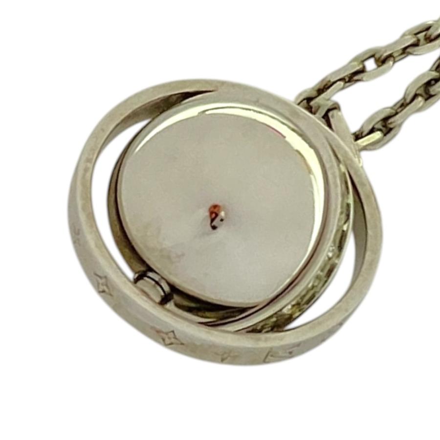 ルイ ヴィトン ペンダント LVグローブ ネックレス アクセサリー ジュエリー シルバー クリスタル メタル M00327 LOUIS VUITTON_5