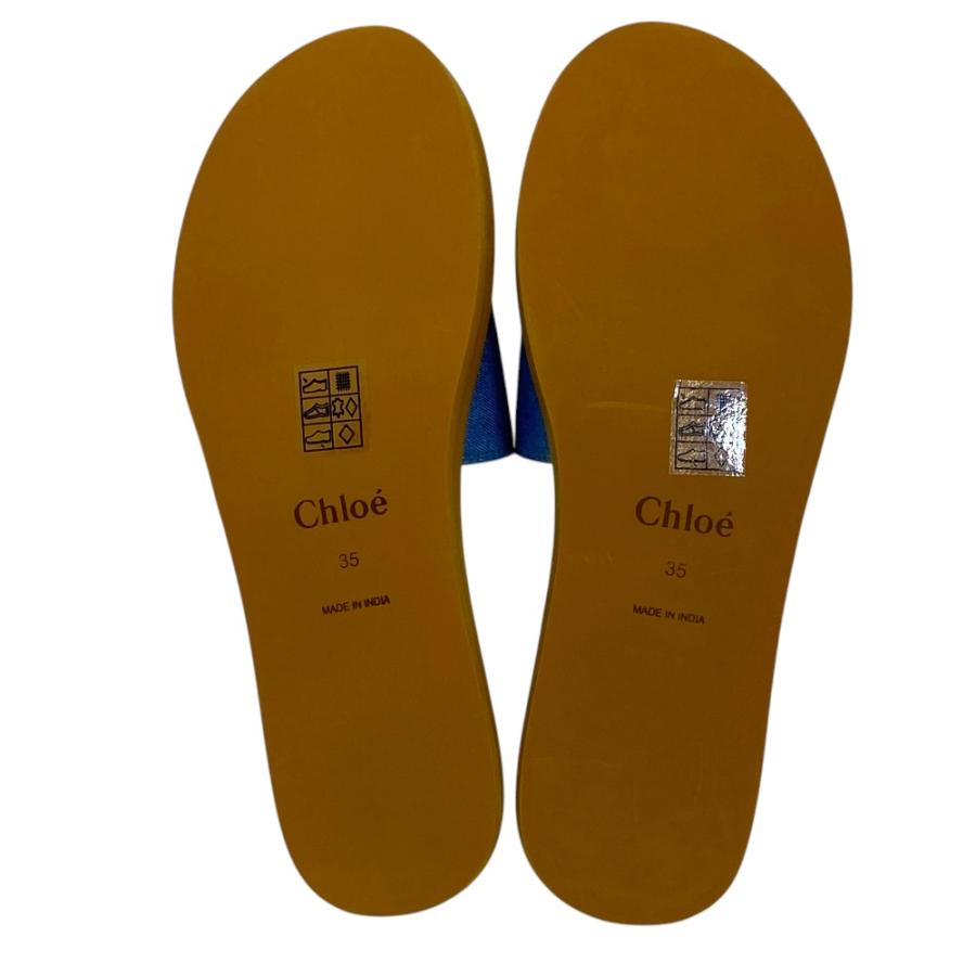 Chloe（クロエ） サンダル スライドサンダル シューズ フラット
