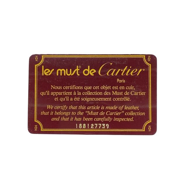 Cartier（カルティエ） マストライン 財布 長財布 ロングウォレット 二