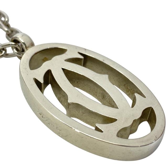 Cartier カルティエ デコール 2Cチャーム 2Cモチーフ キーホルダー