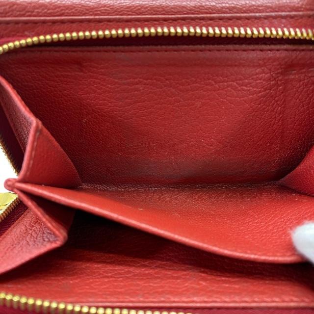 miu miu（ミュウミュウ） 財布 三つ折り財布 折財布 L字ファスナー