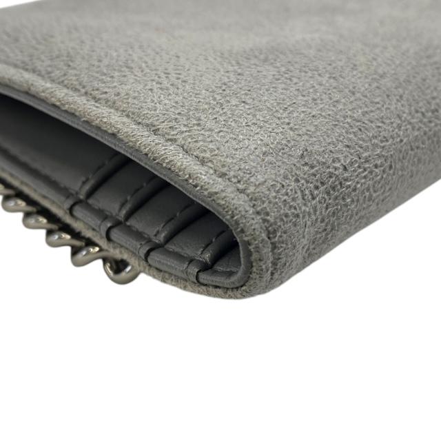 ステラマッカートニー 三つ折り財布 コンパクト財布 ミニ財布 グレー