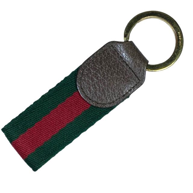 GUCCI グッチ GGロゴ シェリーライン インターロッキング キーリング