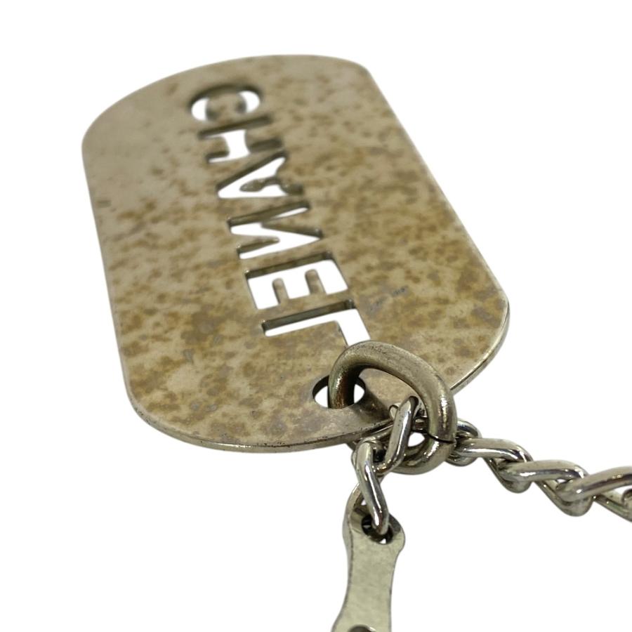 CHANEL（シャネル） ロゴ プレート キーホルダー キーチェーン
