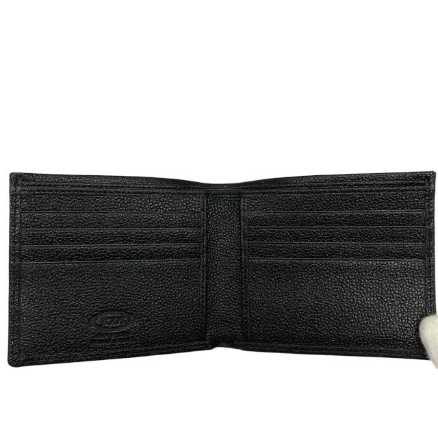 TOD'S 【美品】TOD'S トッズ 財布 二つ折り財布 折財布 コンパクト