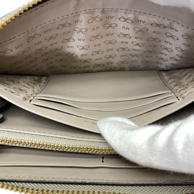 ANYA HINDMARCH アニヤハインドマーチ 財布 長財布 ラウンド