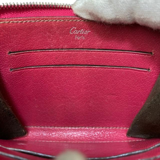 Cartier カルティエ　レザー ケース 小銭入れ　赤　レッド☆ 楽天市場】赤（ブランドカルティエ）（レディースコインケース｜財布