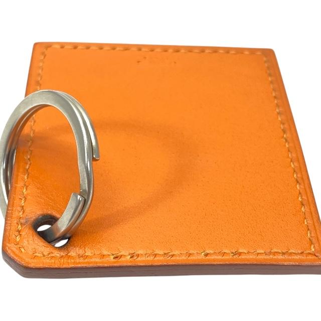HERMES オレンジレザー キーホルダー 渋谷並木橋店】HERMES エルメス キーホルダー カルメン オレンジ