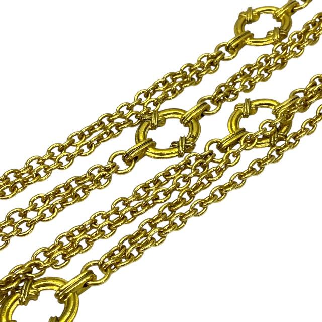SAINT LAURENT イブサンローラン 2連 ネックレス アクセサリー