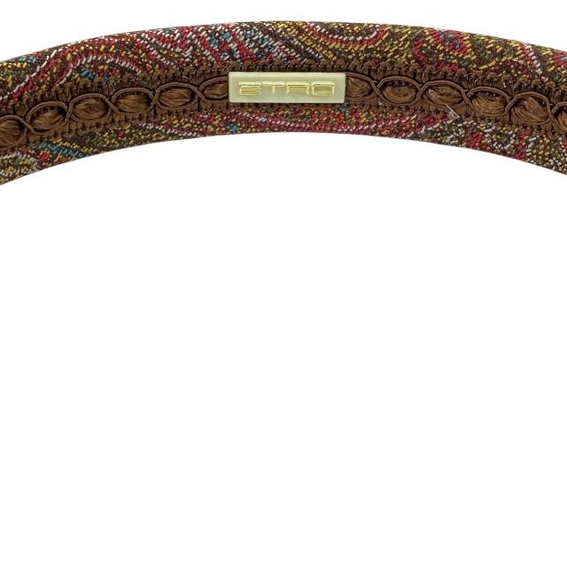ETRO（エトロ） カチューシャ ヘアアクセサリー 小物 総柄 シルク