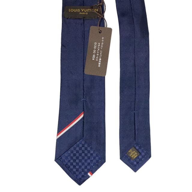 美品】LOUIS VUITTON ルイ ヴィトン ネクタイ ループタイ ロゴ
