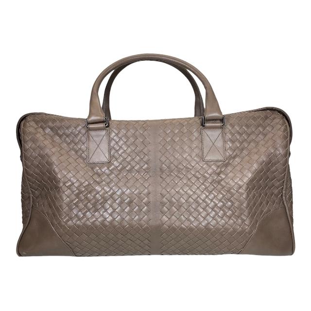 BOTTEGA VENETA ボッテガヴェネタ イントレチャート ボストンバッグ 旅行 かばん バッグ レザー ブラウン  :0426-b749c:SENSE Yahoo!ショッピング店 - 通販 - Yahoo!ショッピング