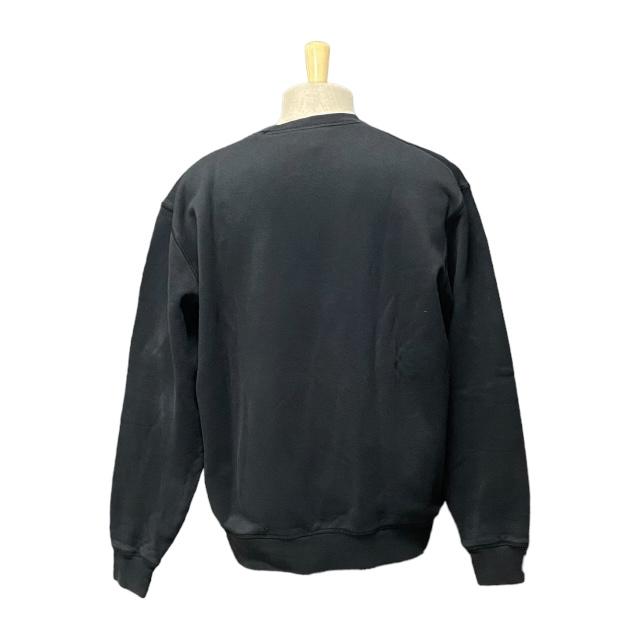 DSQUARED2 ブラック クルーネック トレーナー DSQUARED2 ディースクエアード クルーネックスウェット メンズ