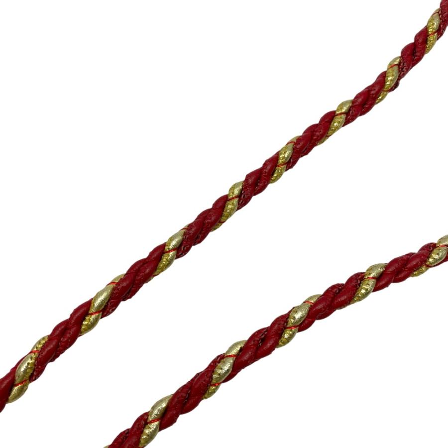 サンローラン オピウム タッセル ボックス バッグ ショルダーバッグ YSLロゴ レザー プラスチック レッド ゴールド YVES SAINT LAURENT_8