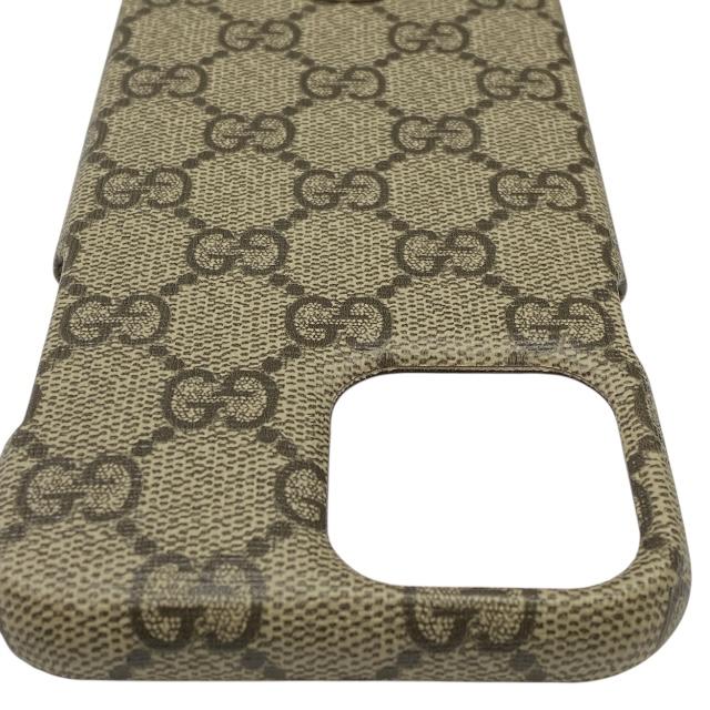 GUCCI - 【Bクラス】GUCCI iPhone13Pro ケース GGスプリーム 中古】GUCCI GGスプリーム iPhoneケース(13 Pro MAX) 701331