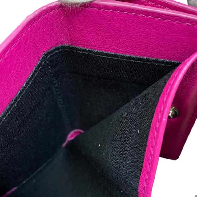 バレンシアガ ペーパーミニウォレット 三つ折り財布 コンパクトウォレット 391446 レザー レディース BALENCIAGA 【1-0206766】 BALENCIAGA（バレンシアガ） ペーパー ミニウォレット 三つ折り財布