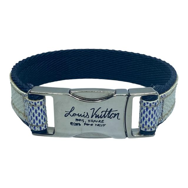LOUIS VUITTON ルイヴィトン LV ダミエアズールブレスレット