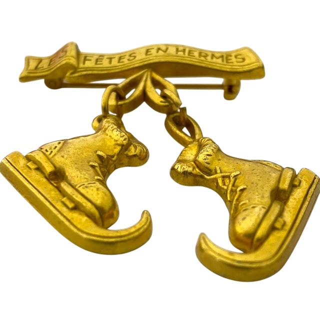 HERMES（エルメス） ブローチ ピンブローチ アクセサリー 小物