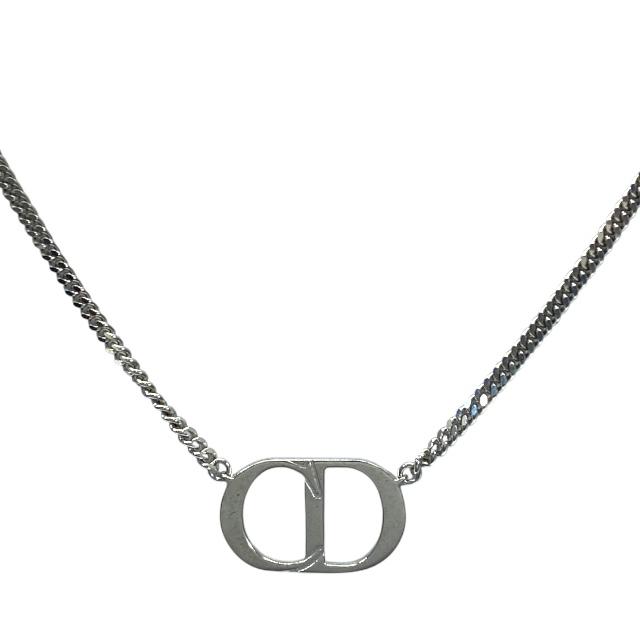 DIOR シルバー チェーンネックレス Christian Dior(クリスチャンディオール) CD ICON chain link