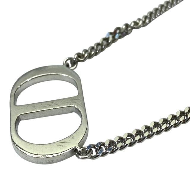 美品✨Christian Dior カラーストーン ネックレス スネークチェーン Dior HOMME◇スネークモチーフ/チェーンネックレス/ネックレス