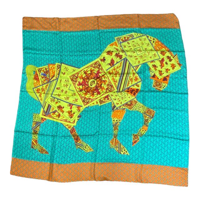 HERMES スカーフ 馬に乗った人物デザイン HERMÈS 馬と人のイラスト スカーフ 新品 楽天市場】エルメス 馬
