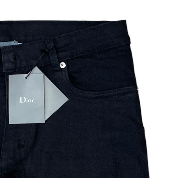 Dior HOMME 未使用 ディオール 刺繍 デニム パンツ ボトムス ロゴ